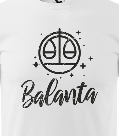 Tricou pentru zodia Balanta (23 septembrie - 22 octombrie), Horoscop Balanta, idee de cadou [1]