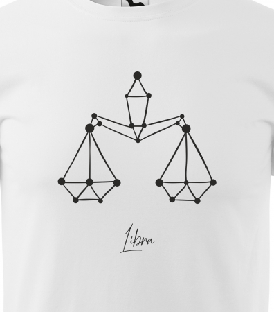 Tricou pentru zodia Balanta (23 septembrie - 22 octombrie), Horoscop Balanta, idee de cadou [1]