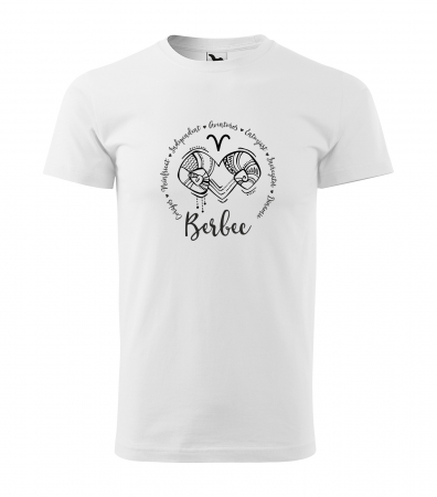 Zodia Berbec - Tricou pentru zodia Berbec (21 martie - 20 aprilie), Horoscop Berbec, idee de cadou