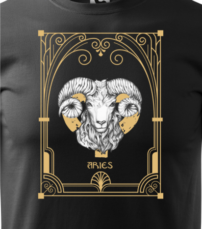 Tricou pentru zodia Berbec (21 martie - 20 aprilie), Horoscop Berbec, idee de cadou [1]