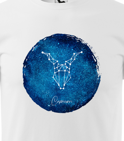 Tricou pentru zodia Capricorn (22 decembrie - 19 ianuarie), Horoscop Capricorn, idee de cadou [1]