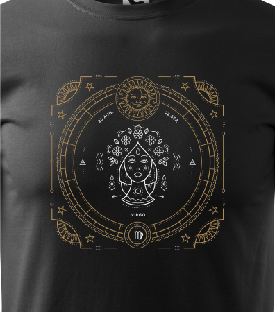 Tricou pentru zodia Fecioara (23 august  - 22 septembrie), Horoscop Fecioara, idee de cadou [1]