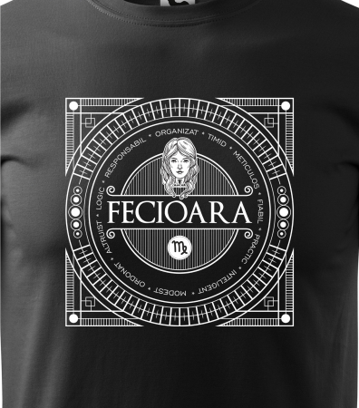 Tricou pentru zodia Fecioara (23 august  - 22 septembrie), Horoscop Fecioara, idee de cadou [1]