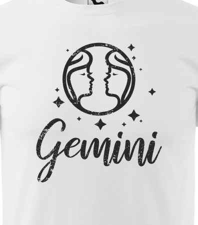 Tricou pentru zodia Gemeni (22 mai  - 21 iunie), Horoscop Gemeni, idee de cadou [1]