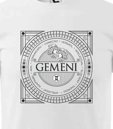 Tricou pentru zodia Gemeni (22 mai  - 21 iunie), Horoscop Gemeni, idee de cadou [1]