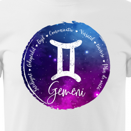 Tricou pentru zodia Gemeni (22 mai  - 21 iunie), Horoscop Gemeni, idee de cadou [1]