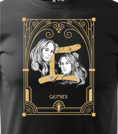 Tricou pentru zodia Gemeni (22 mai  - 21 iunie), Horoscop Gemeni, idee de cadou [1]