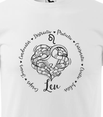 Tricou pentru zodia Leu (22 iulie - 22 august), Horoscop Leu, idee de cadou [1]