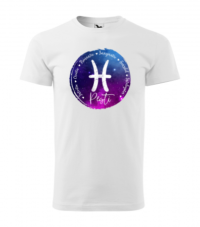 Zodia Pesti - Tricou pentru zodia Pesti (19 februarie - 20 martie), Horoscop Pesti, idee de cadou