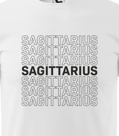 Tricou pentru zodia Sagetator (22 noiembrie - 21 decembrie), Horoscop Sagetator, idee de cadou [1]