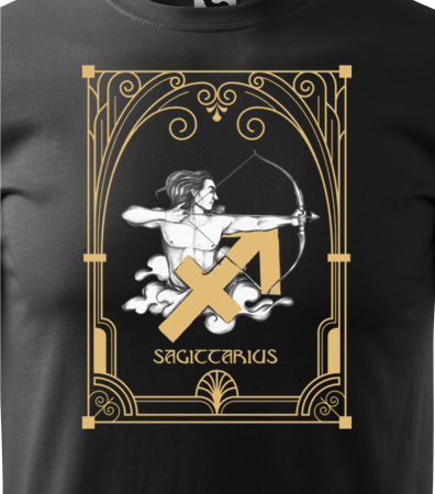 Tricou pentru zodia Sagetator (22 noiembrie - 21 decembrie), Horoscop Sagetator, idee de cadou [1]