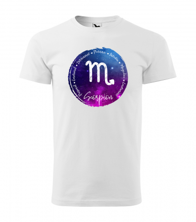 Zodia Scorpion - Tricou pentru zodia Scorpion (23 octombrie - 21 noiembrie), Horoscop Scorpion, idee de cadou
