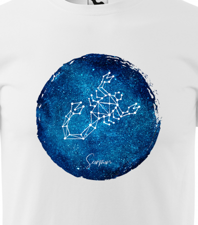 Tricou pentru zodia Scorpion (23 octombrie - 21 noiembrie), Horoscop Scorpion, idee de cadou [1]