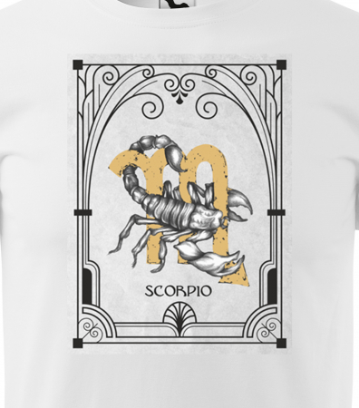 Tricou pentru zodia Scorpion (23 octombrie - 21 noiembrie), Horoscop Scorpion, idee de cadou [1]