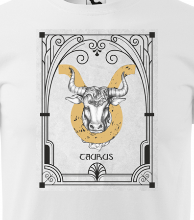 Zodia Taur - Tricou pentru zodia Taur (21 aprilie - 21 mai), Horoscop Taur, idee de cadou
