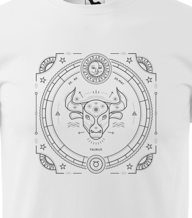 Tricou pentru zodia Taur (21 aprilie - 21 mai), Horoscop Taur, idee de cadou [1]