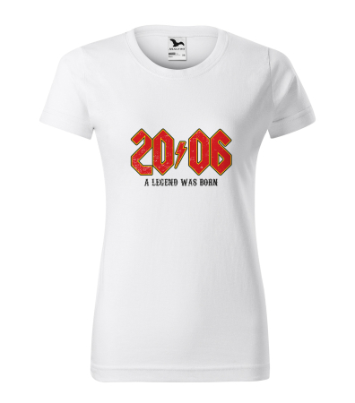 Tricouri cadou 20 ani - Tricou personalizat 20 ani, A LEGEND was born