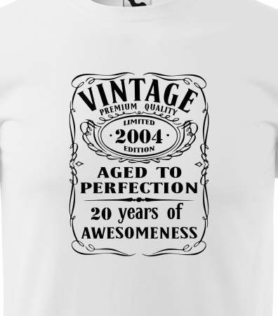 Tricou personalizat 21 ani, Aged to PERFECTION [1]