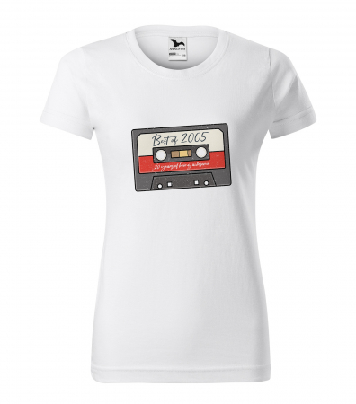 Tricouri cadou 20 ani - Tricou personalizat 20 ani, BEST of vintage casette