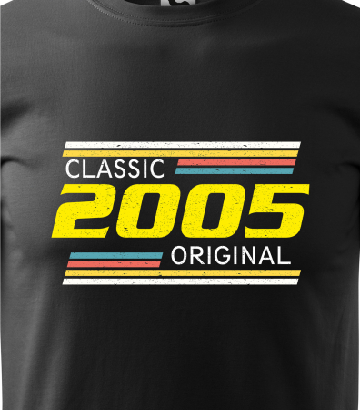 Tricou personalizat 20 ani, Classic ORIGINAL year [1]