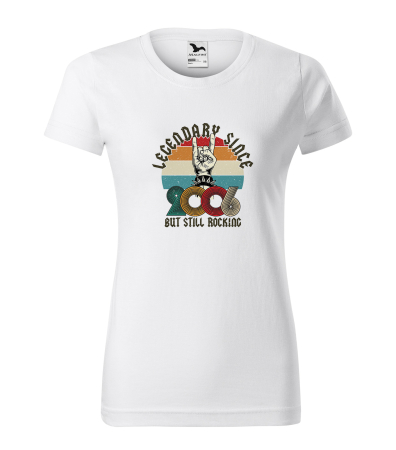 Tricouri cadou 20 ani - Tricou personalizat 20 ani, LEGENDARY but still rocking