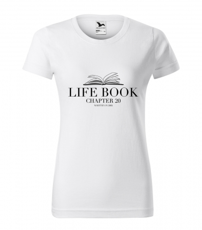 Tricouri cadou 20 ani - Tricou personalizat 20 ani, Life Book, Chapter