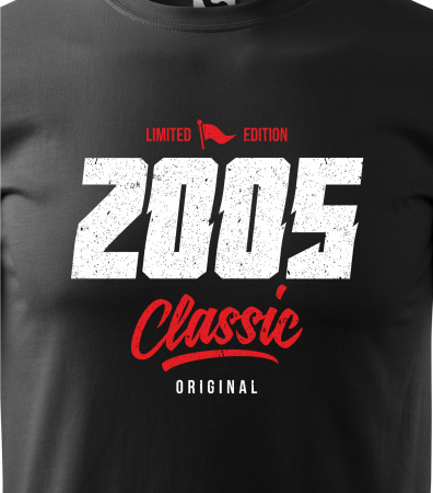 Tricou personalizat 20 ani, Limited Edition, Classic [1]