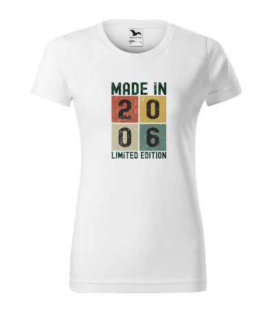 Tricouri cadou 20 ani - Tricou personalizat 20 ani, LIMITED edition YEAR