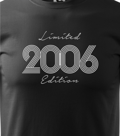 Tricou personalizat 20 ani, Limited Edition, Year [1]
