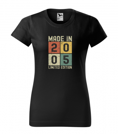 Tricouri cadou 20 ani - Tricou personalizat 20 ani, LIMITED edition YEAR