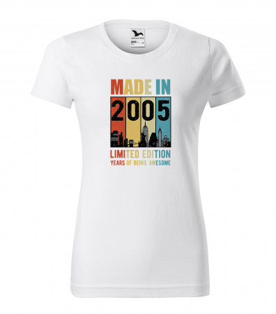 Tricouri aniversare - Tricou personalizat 20 ani, Made IN - LIMITED edition
