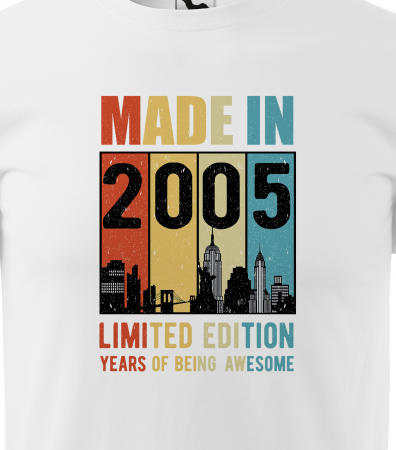 Tricou personalizat 20 ani, Made IN - LIMITED edition [1]