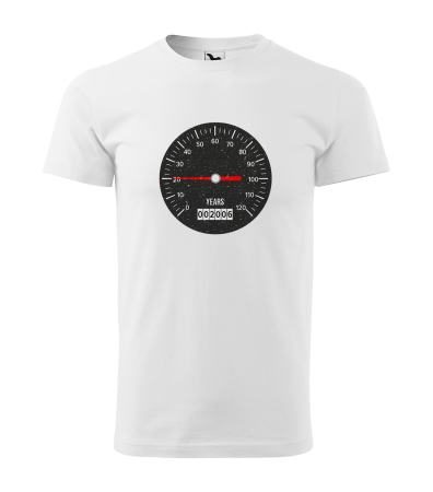 Tricouri cadou 20 ani - Tricou personalizat 20 ani, Speed Your Age