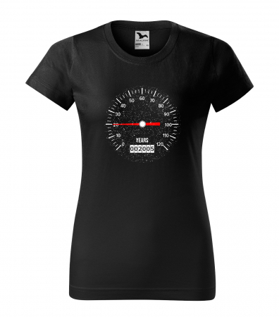 Tricouri cadou 20 ani - Tricou personalizat 20 ani, Speed Your Age
