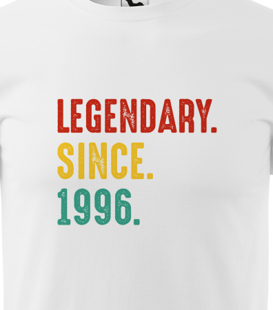 Tricou personalizat 30 ani, Legendary Since [1]