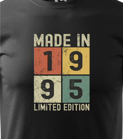 Tricou personalizat 30 ani, LIMITED edition YEAR [1]