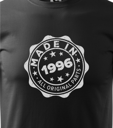 Tricou personalizat 30 ani, Made in [1]