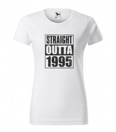 Tricouri cadou 30 ani - Tricou personalizat 30 ani, STRAIGHT outta