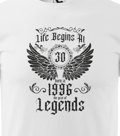 Tricou personalizat 30 ani, The year of the LEGENDS [1]