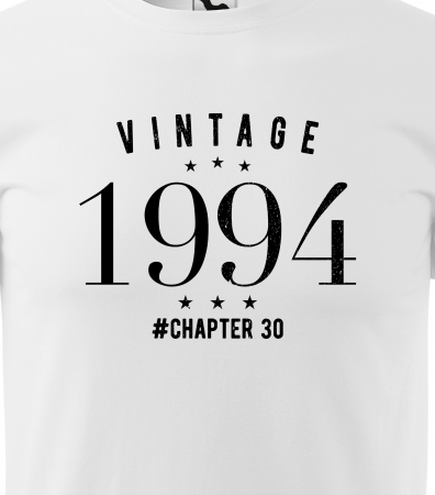 Tricou personalizat 31 ani, VINTAGE chapter [1]