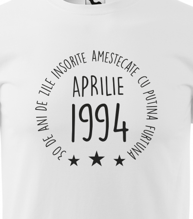 Tricou personalizat 31 ani, Zile INSORITE amestecate cu FURTUNA [1]