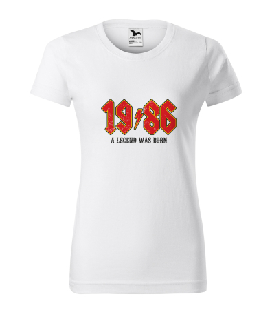 Tricouri aniversare - Tricou personalizat 40 ani, A LEGEND was born