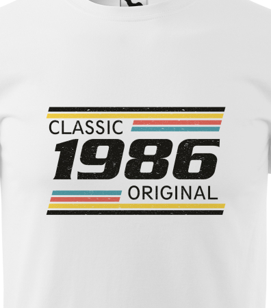 Tricou personalizat 40 ani, Classic ORIGINAL year [1]