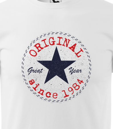 Tricou personalizat 40 ani, Great Year, Original Since [1]