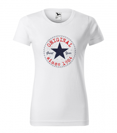 Tricouri cadou 40 ani - Tricou personalizat 40 ani, Great Year, Original Since