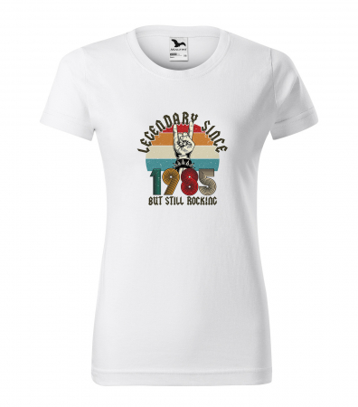Tricouri cadou 40 ani - Tricou personalizat 40 ani, LEGENDARY but still rocking