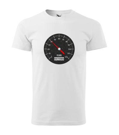 Tricouri - Tricou personalizat 40 ani, Speed Your Age
