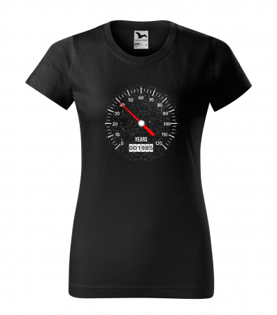 Tricouri cadou 40 ani - Tricou personalizat 40 ani, Speed Your Age