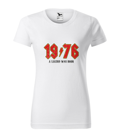 Tricouri aniversare - Tricou personalizat 50 ani, A LEGEND was born