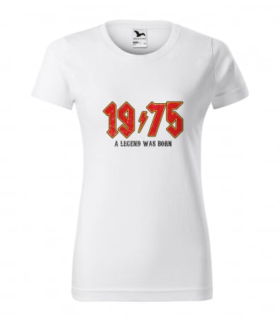 Tricouri cadou 50 ani - Tricou personalizat 50 ani, A LEGEND was born